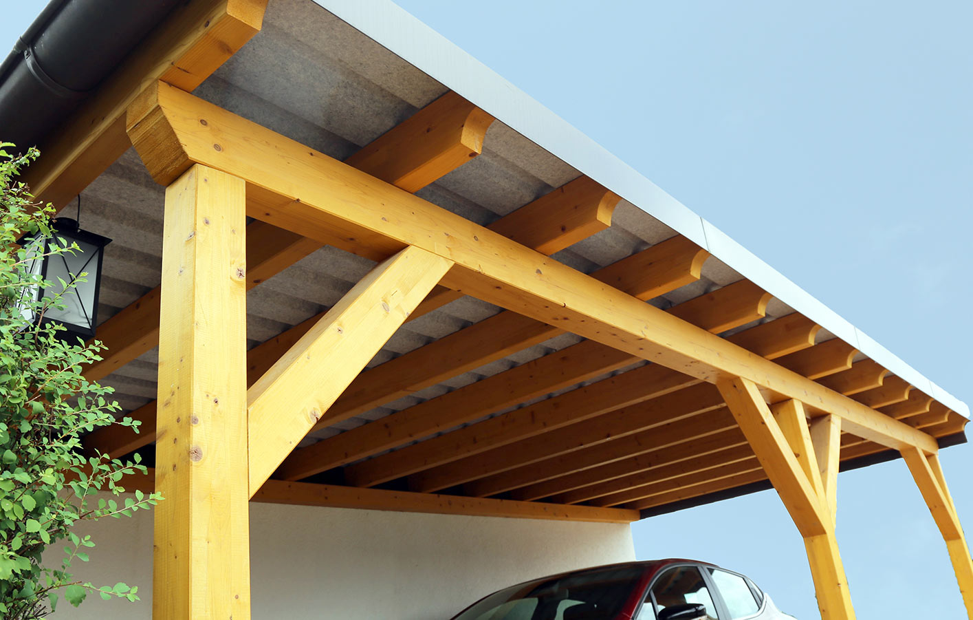 Carports aus Holz und Überdachungen aus Ihrem holzSpezi Laube 