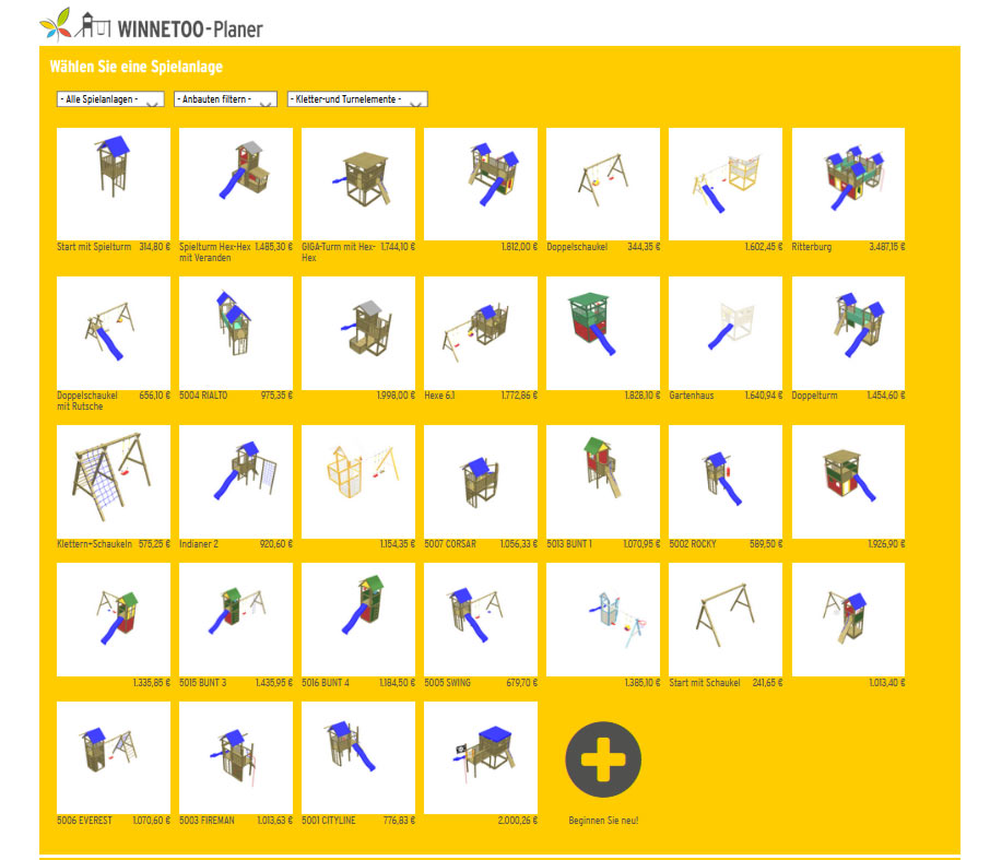 Winnetoo Spielgeräte Planer von Brügmann Traumgarten
